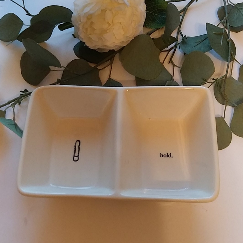 Rae Dunn by Magenta office  organizer dish